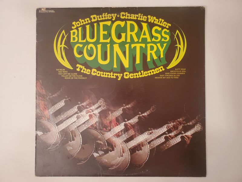 John Duffey, Charlie Waller, The Country Gentlemen Bluegrass Country vinyl record